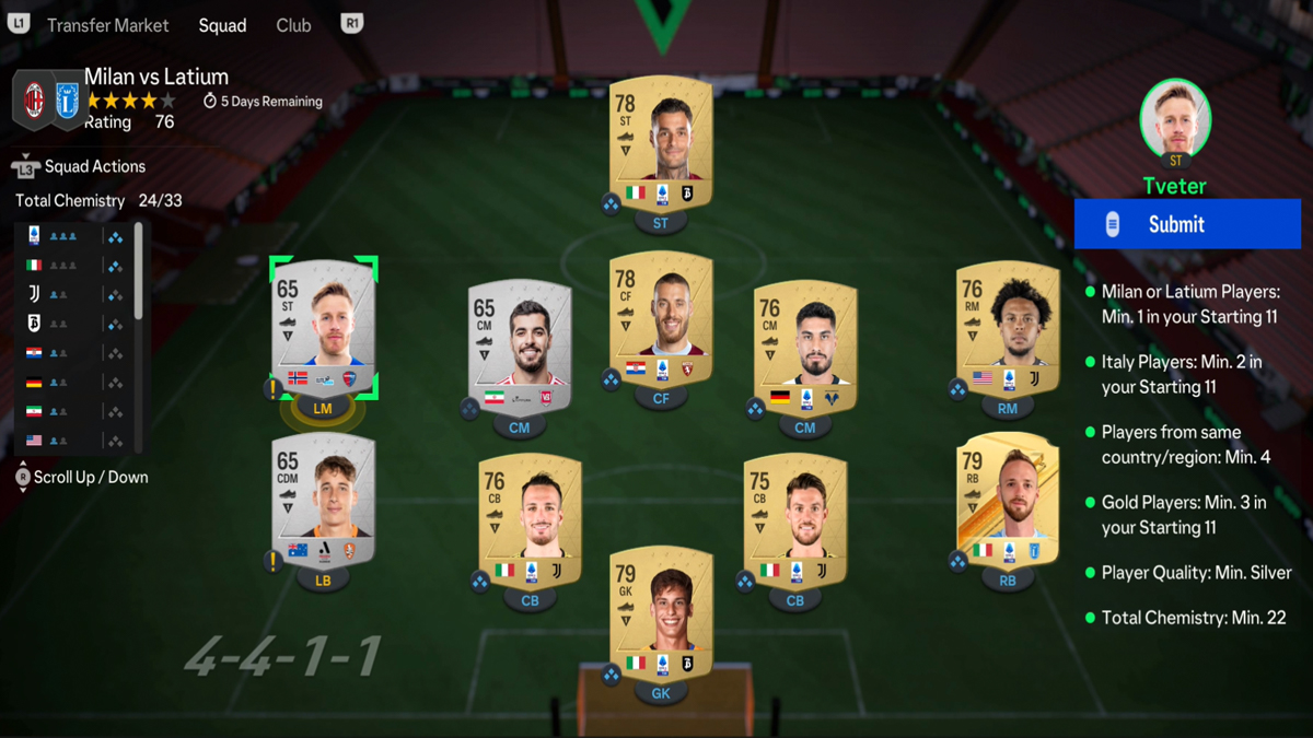 Ea Sports Fc 24 Milan Latium