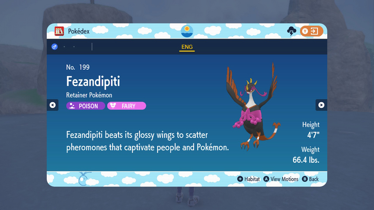 Pokédex Fezandipiti