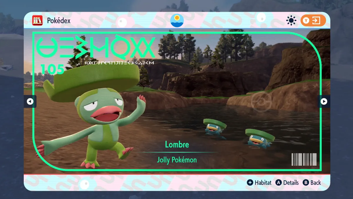 Comment faire évoluer Lombre dans Pokémon Écarlate et Violet - Le masque de sarcelle DLC