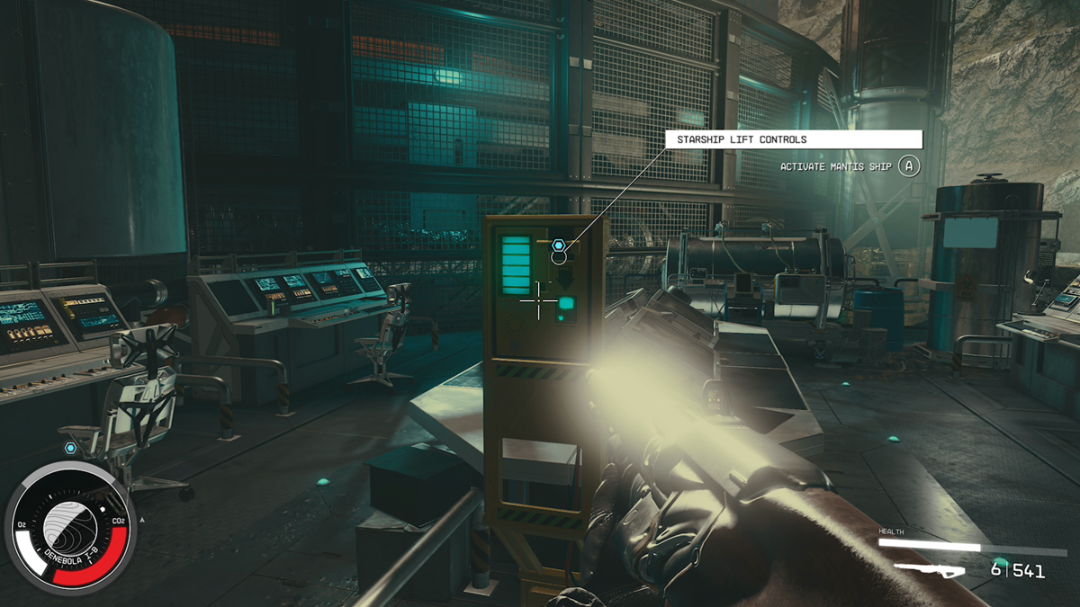 Panneau de vaisseau Starfield Mantis