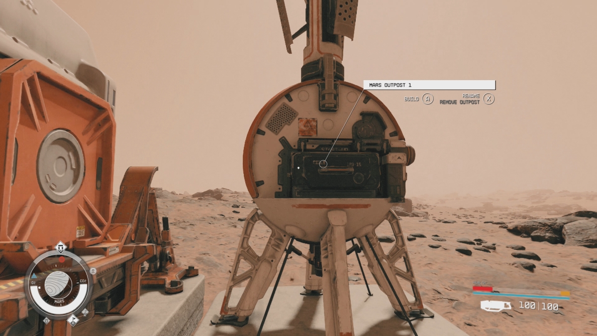 Supprimer ou renommer la balise Starfield Outpost