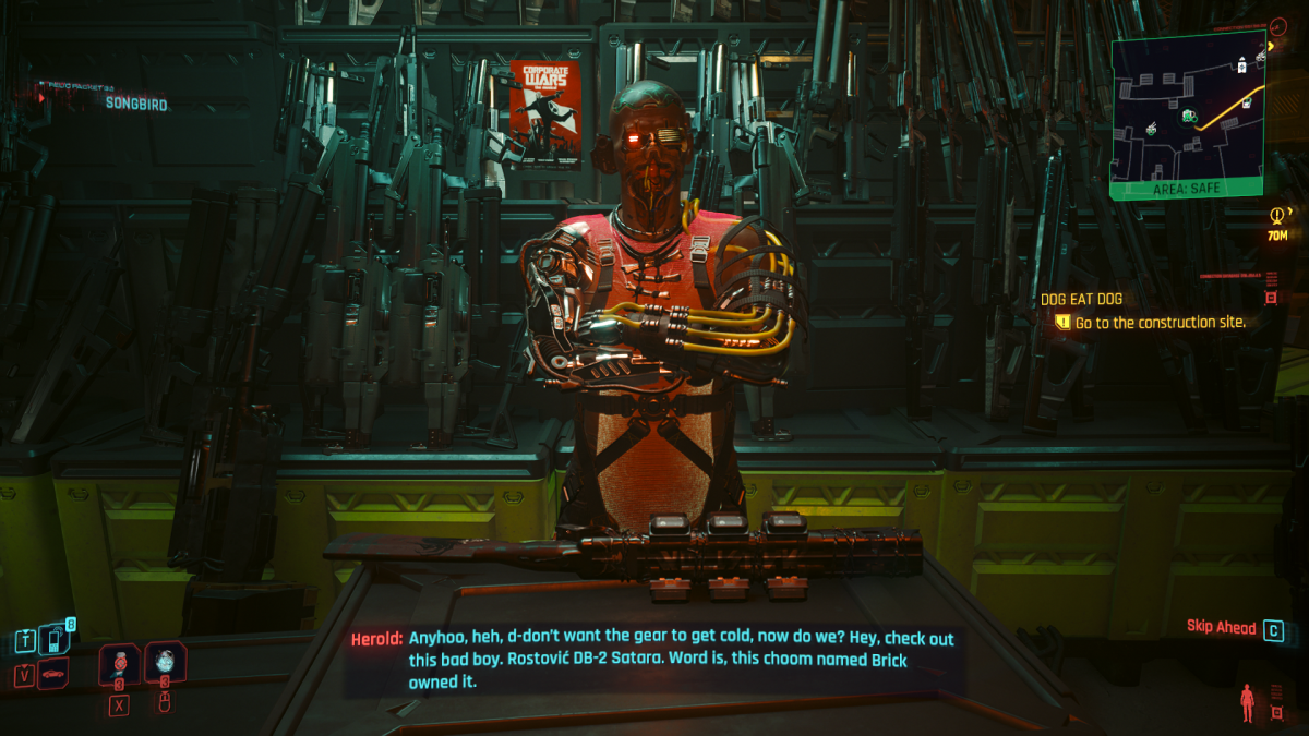 La cyberpsychose est-elle dans Cyberpunk 2077 : Phantom Liberty ?