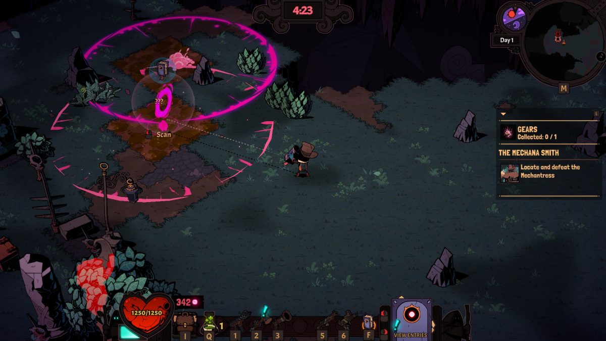 Wizard with a Gun : Comment scanner les éléments