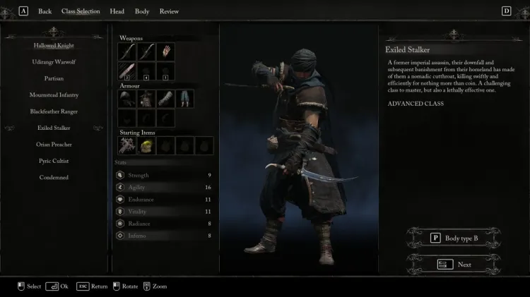 Lords of the Fallen : Meilleure build à double usage