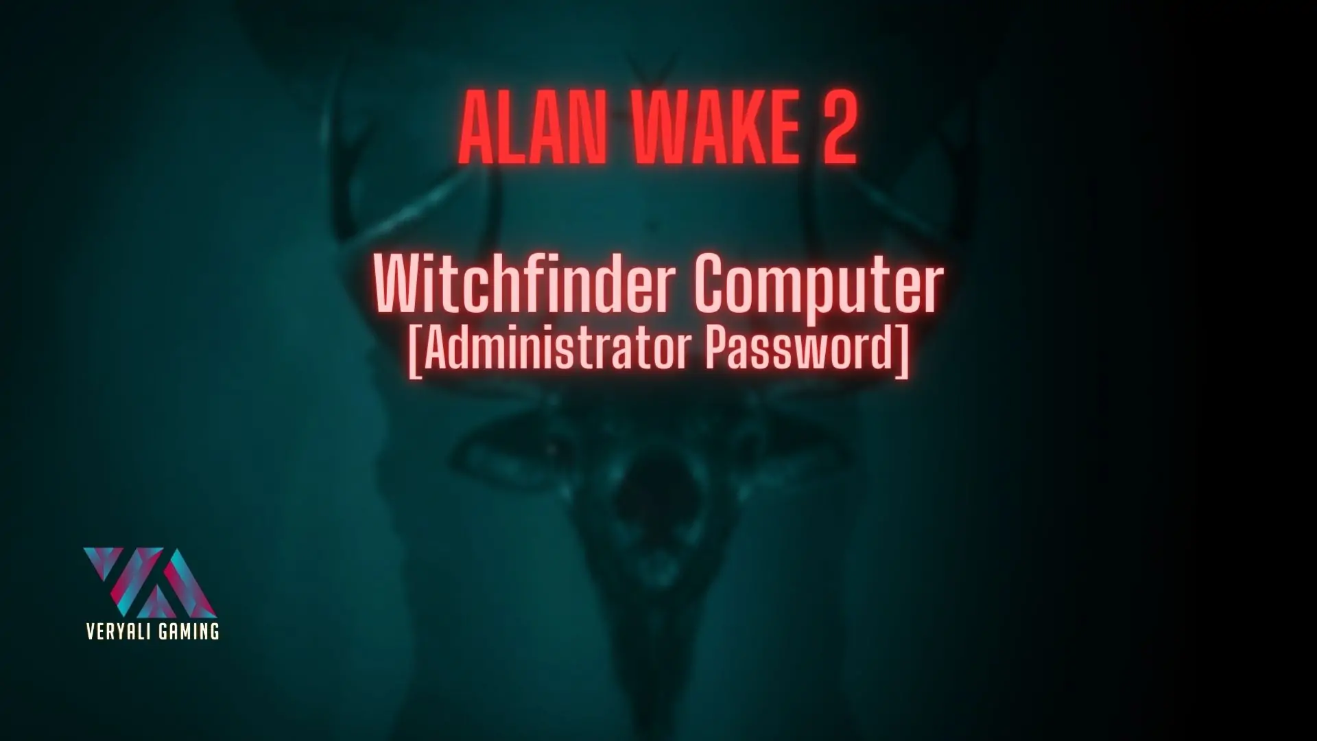 Alan Wake 2 : L'énigme de l'ordinateur du sorcier
