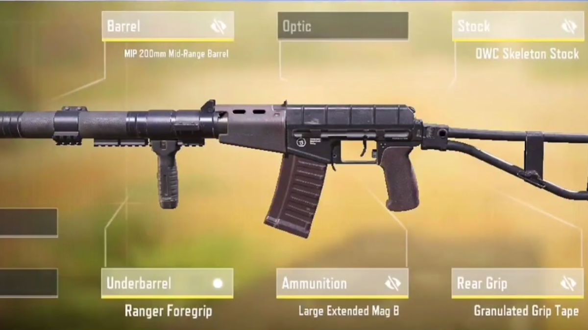 Meilleur équipement Val dans Call Of Duty Mobile