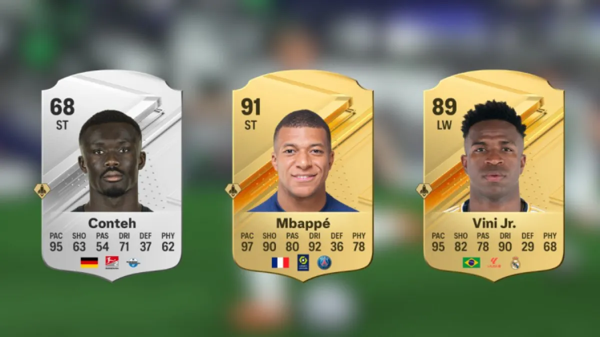 Notes de rythme des meilleurs attaquants Ea Fc 24