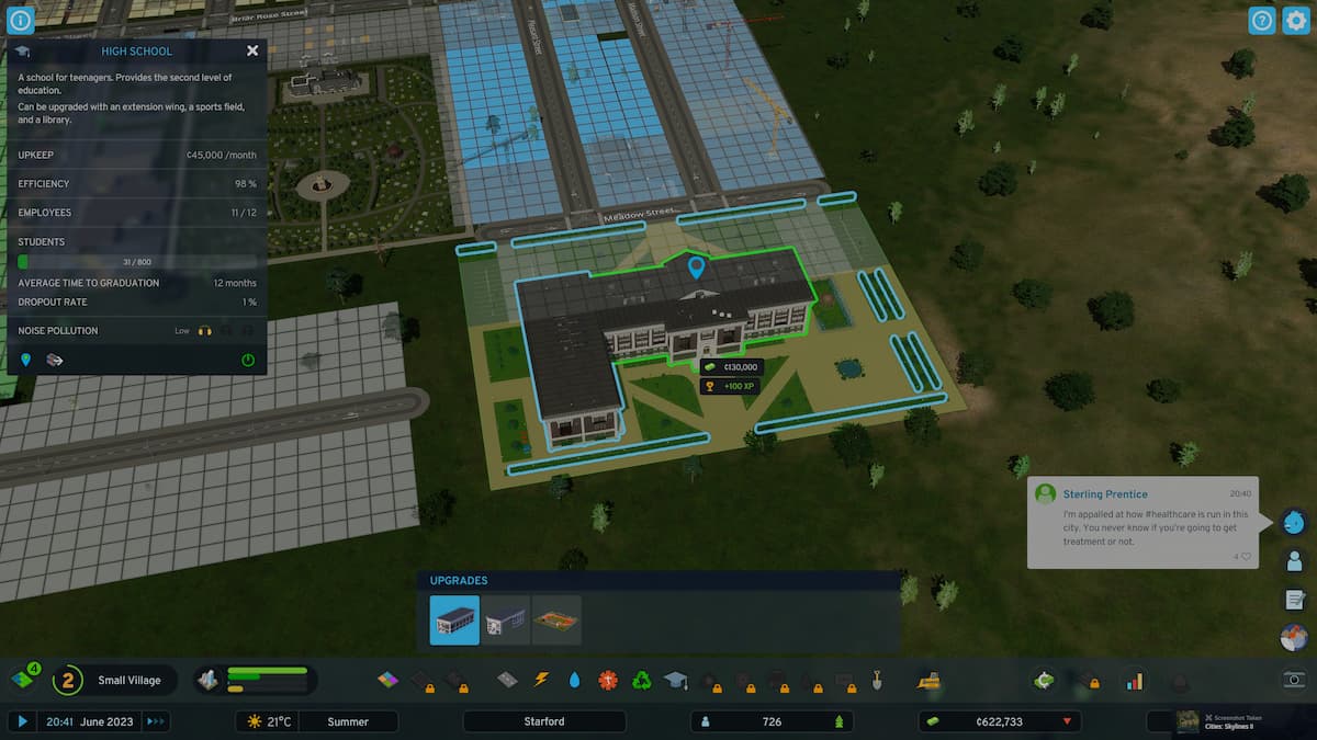 Bâtiment amélioré Cities Skylines II