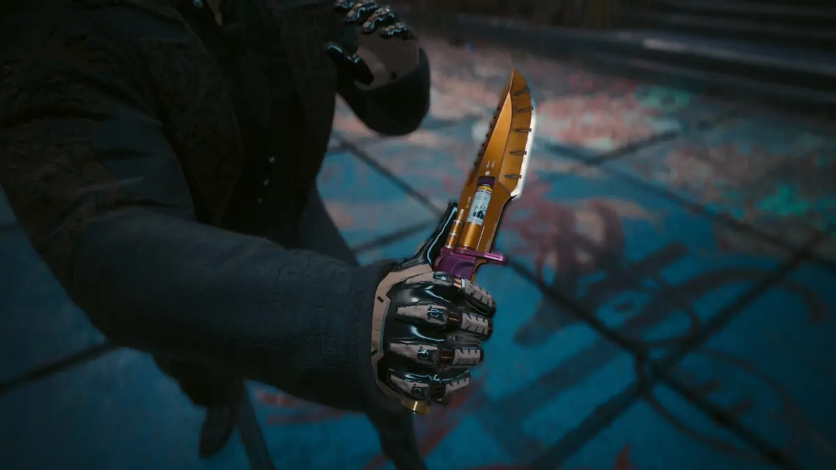 Cyberpunk 2077 Meilleurs couteaux
