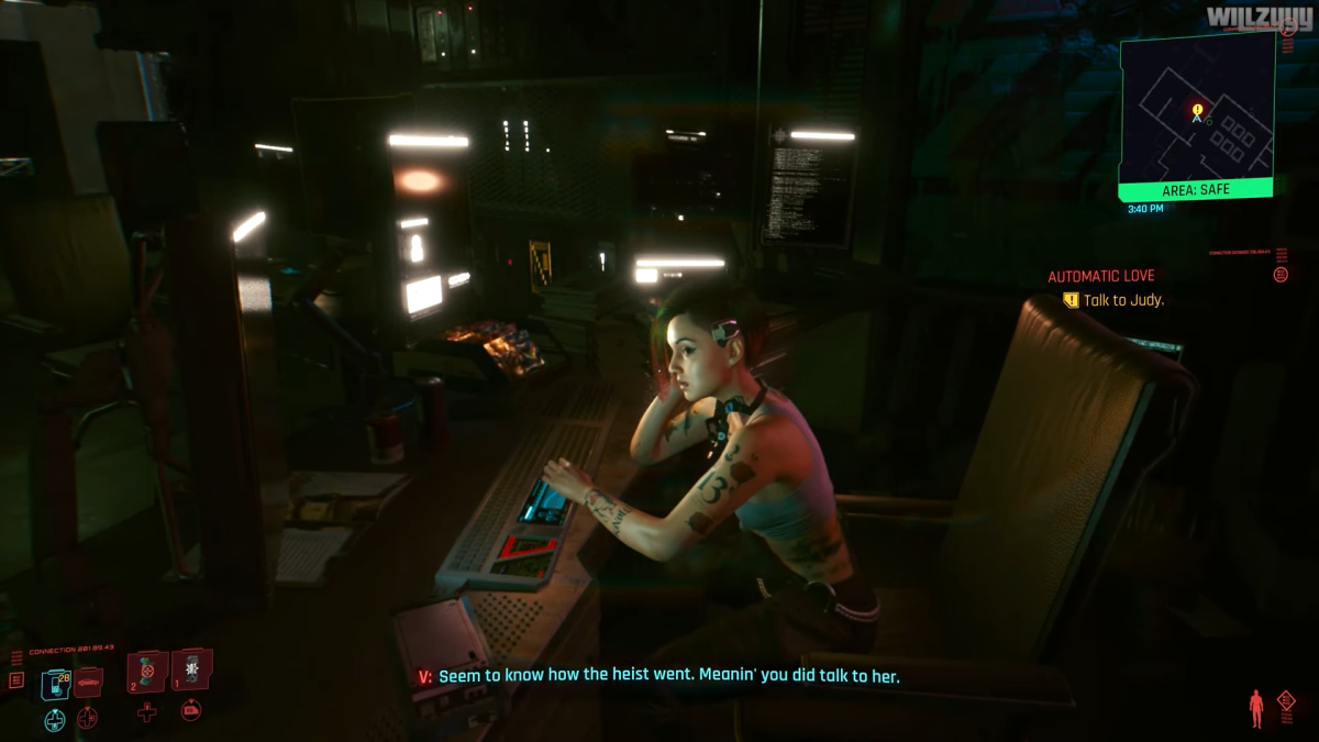 Cyberpunk 2077 : Terminer l’amour automatique