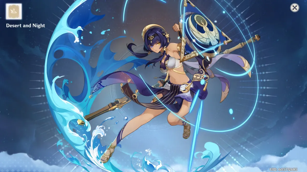 Genshin Impact  Personnages hydroélectriques [2]