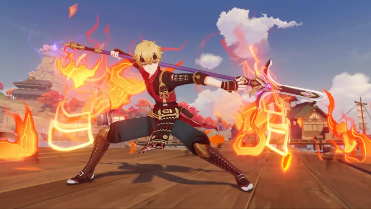 Genshin Impact  Thoma Guide Thoma Meilleurs talents d’artefact d’arme Build 1a