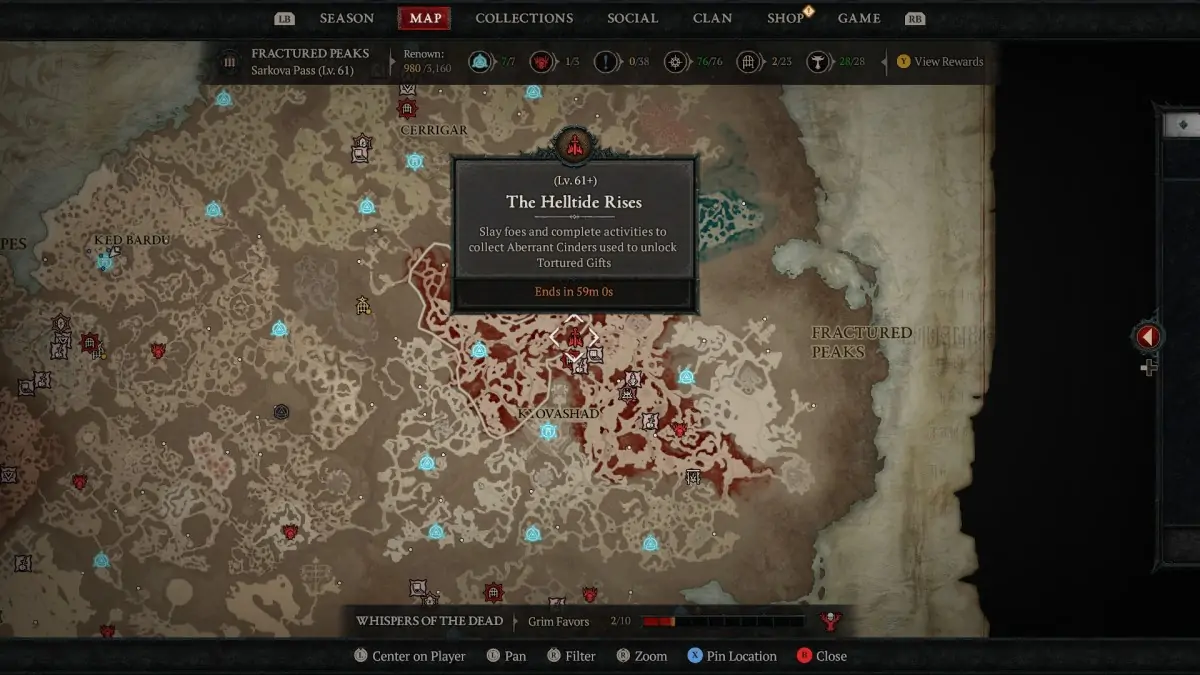 Comment vaincre Grigoire le saint galvanique dans la carte Diablo 4 Saison 2