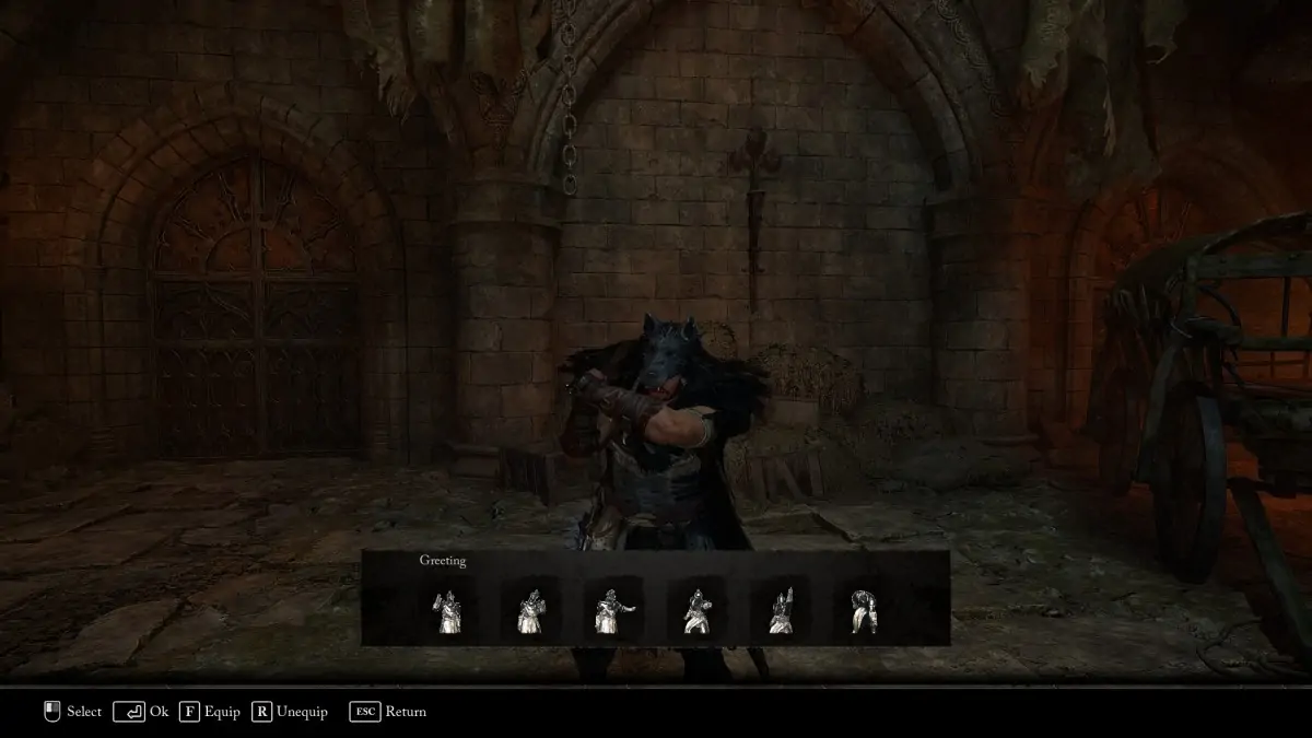 Comment utiliser les gestes dans le menu des gestes Lords Of The Fallen