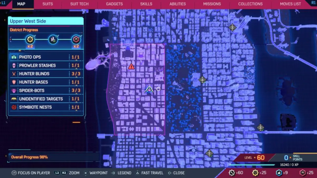 Emplacement de Stan Lee de Marvel's Spider Man 2