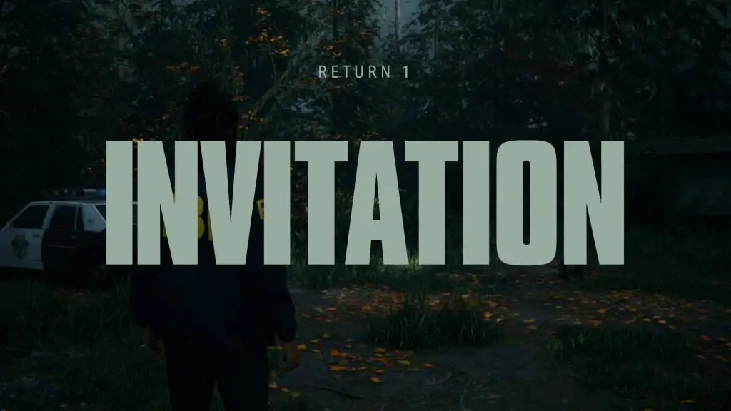 Retour 1 - Invitation