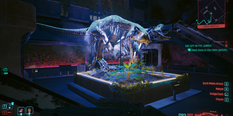 Cyberpunk 2077 : Compléter le concert Spy in the Jungle ?