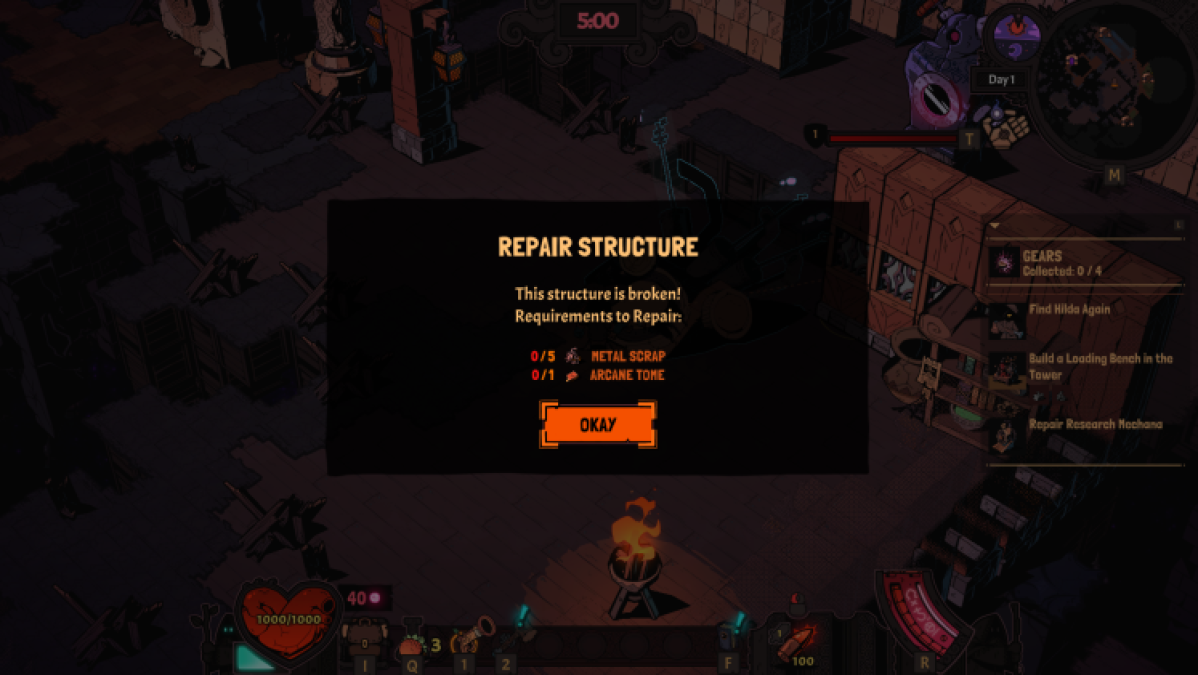 Comment réparer la machine de recherche dans Wizard with a Gun