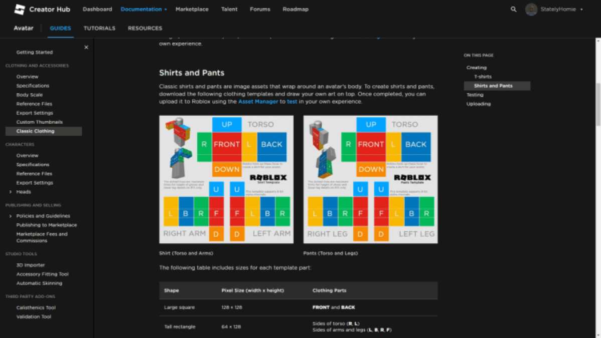Comment faire une chemise dans Roblox