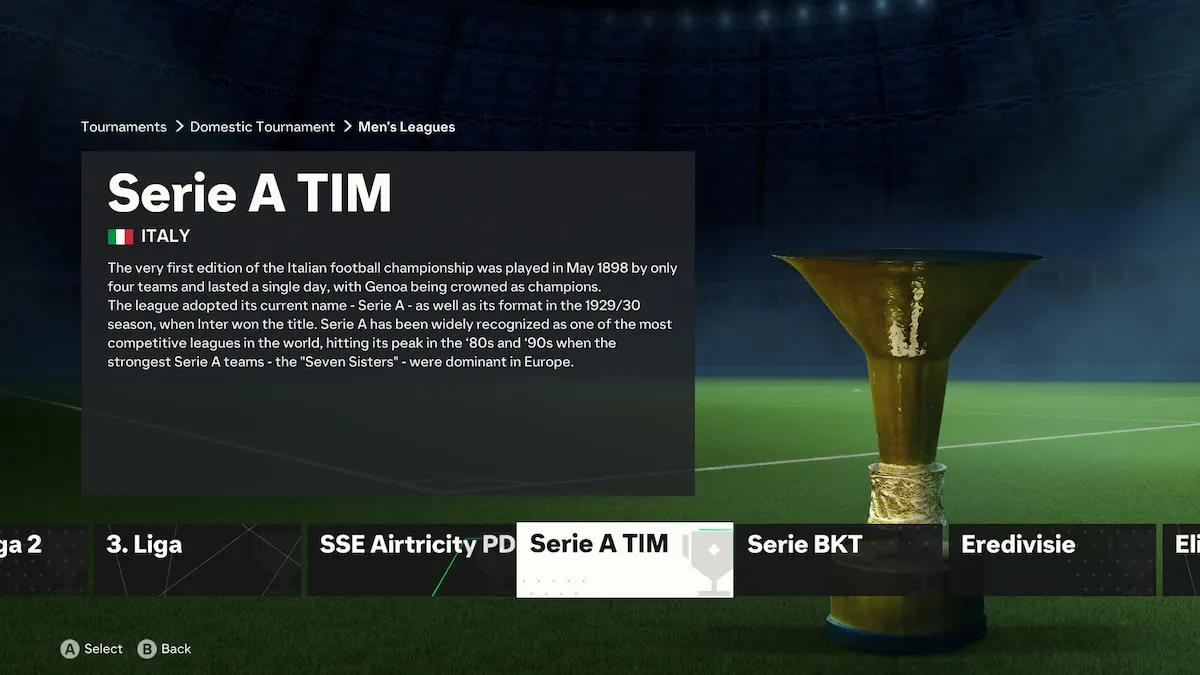 Serie A Ea Fc 24 Budget De Transfert