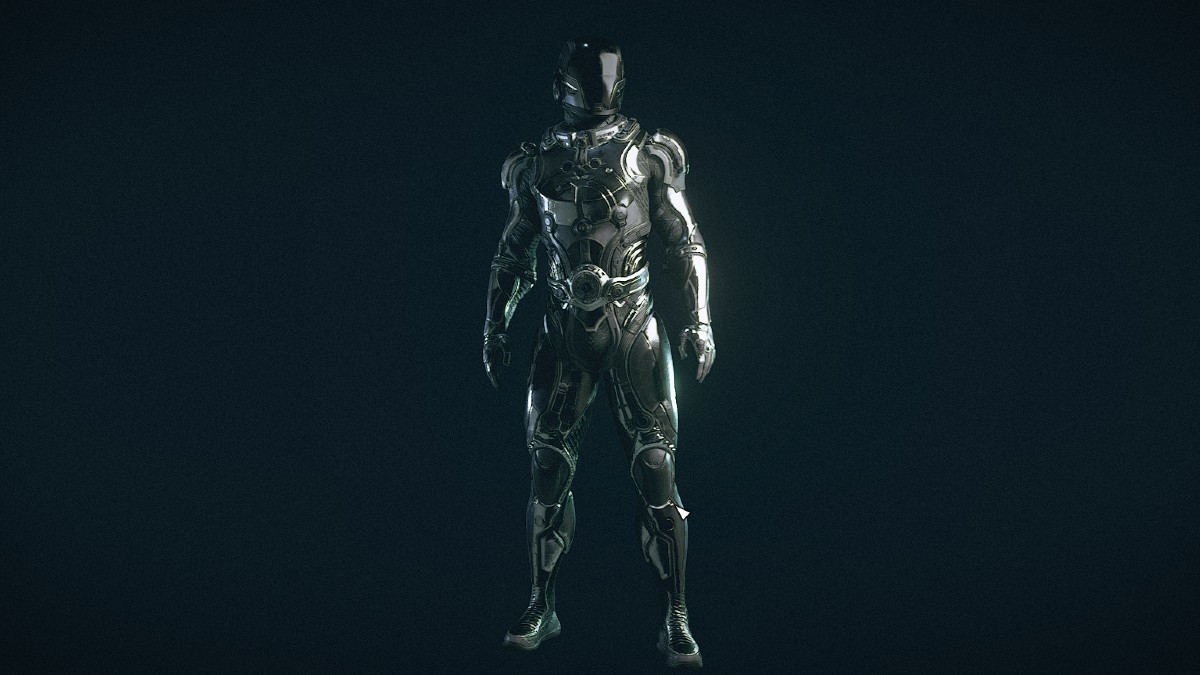 Costume sombre Starfield Starborn