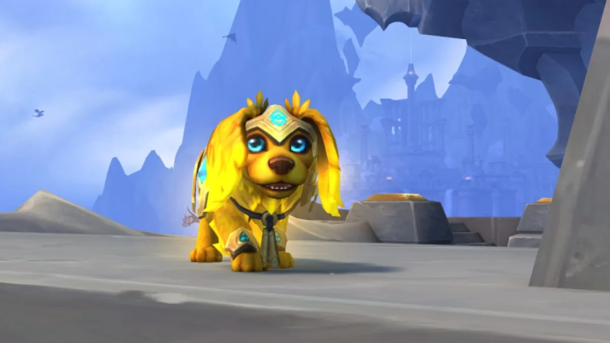 Animal de compagnie ensoleillé de World Of Warcraft