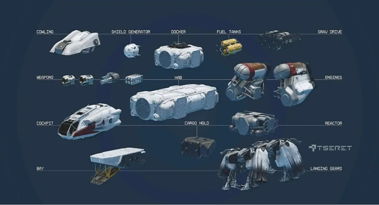 Starfield : Meilleurs Armes et pièces de vaisseau