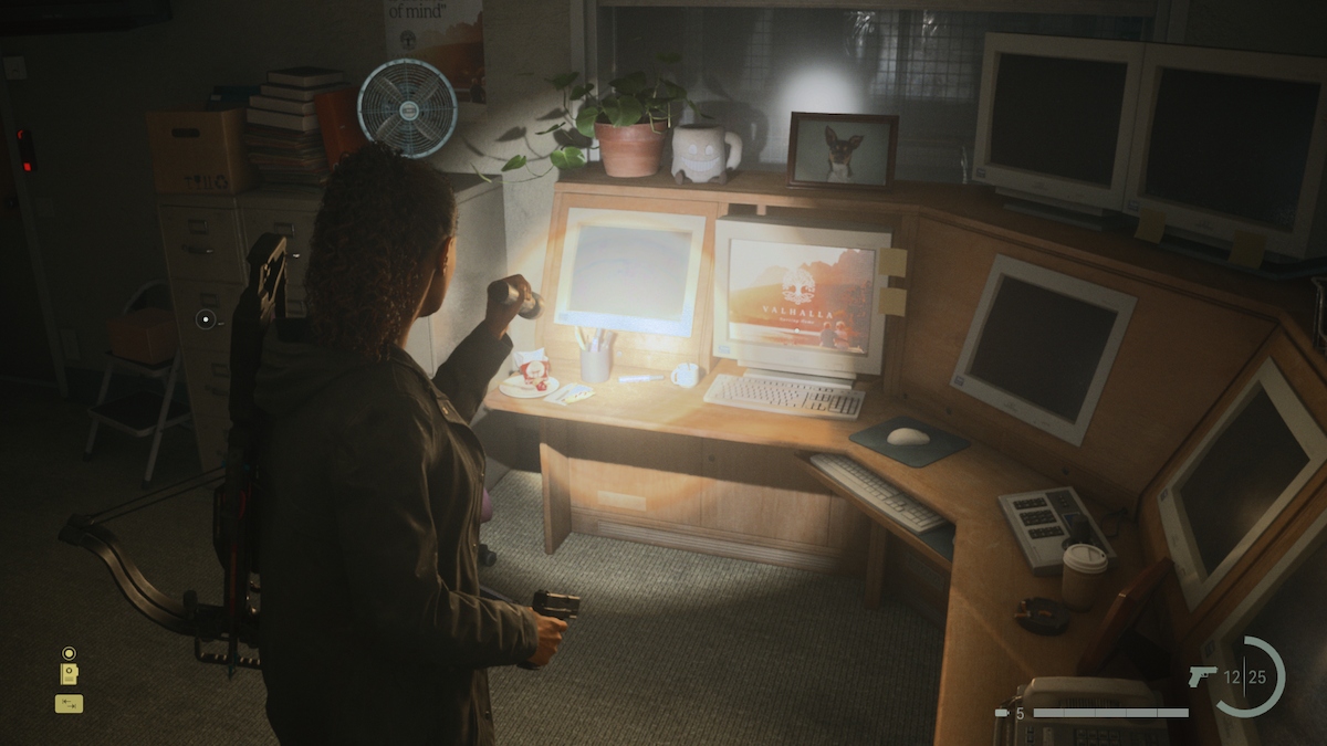 Alan Wake 2 : mot de passe de l'ordinateur du centre de bien-être