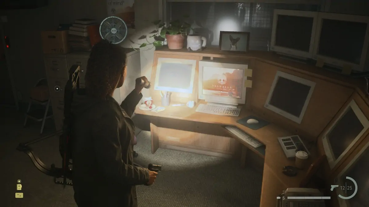 Alan Wake 2 : mot de passe de l'ordinateur du centre de bien-être