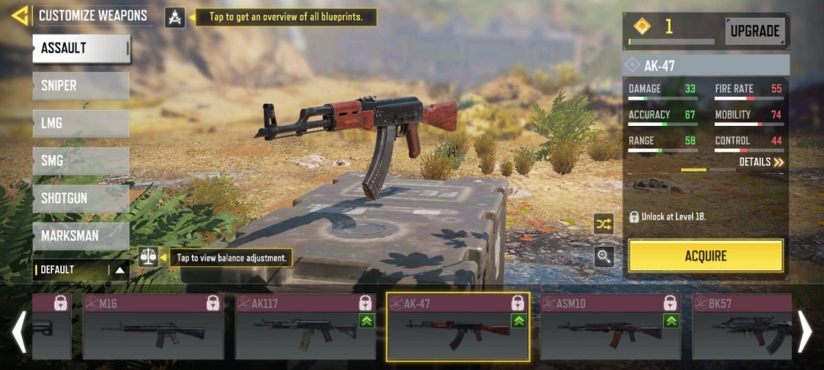 Appel du devoir Ak 471