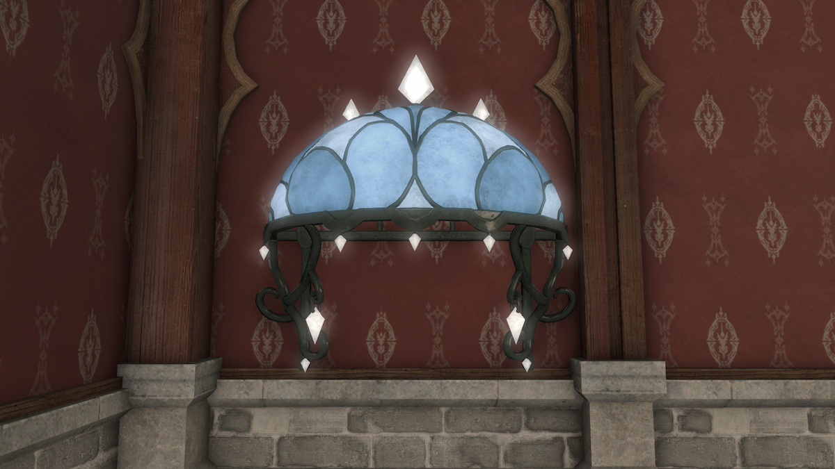 Auvent mural Crystarium
