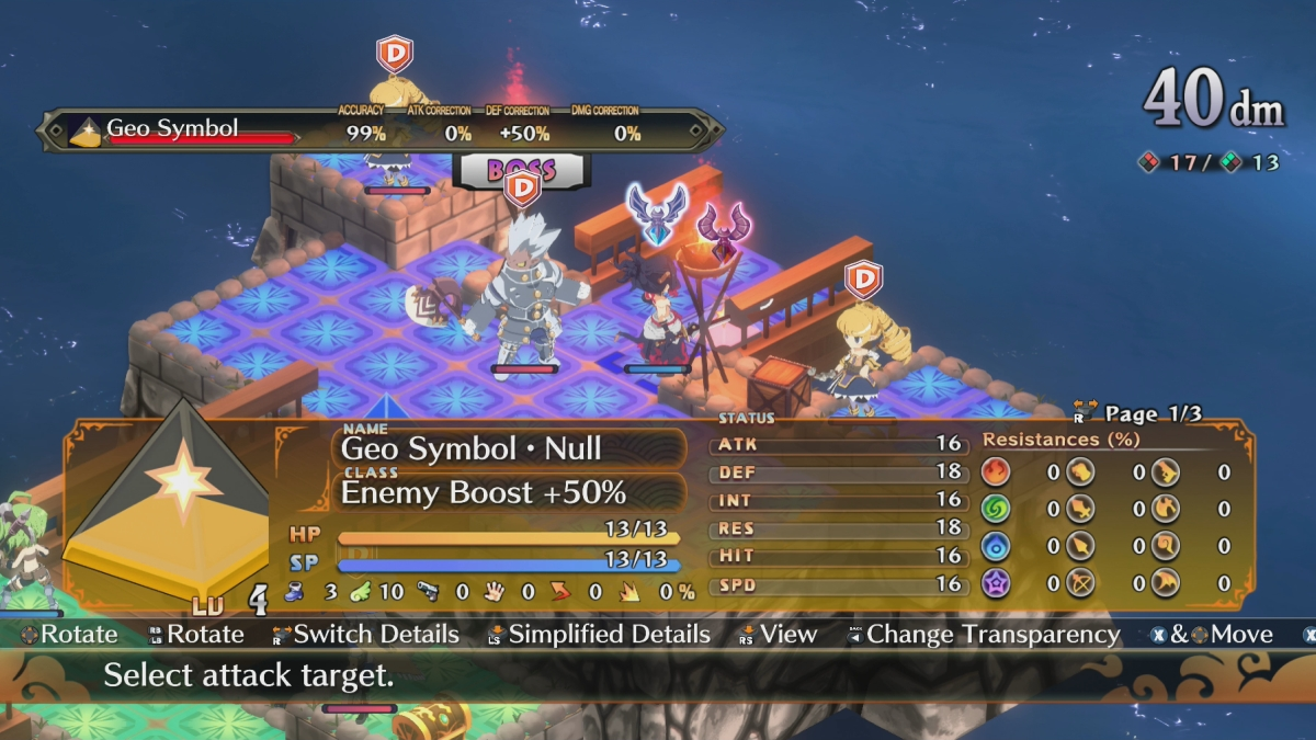 Disgaea 7 Épisode 7 Boss Fight Geo Symbol Rush