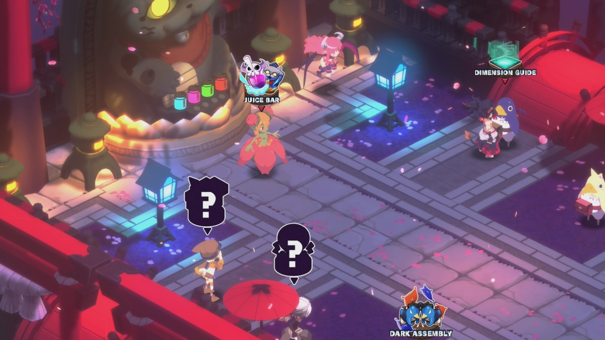 Disgaea 7 : Comment utiliser le bar à jus