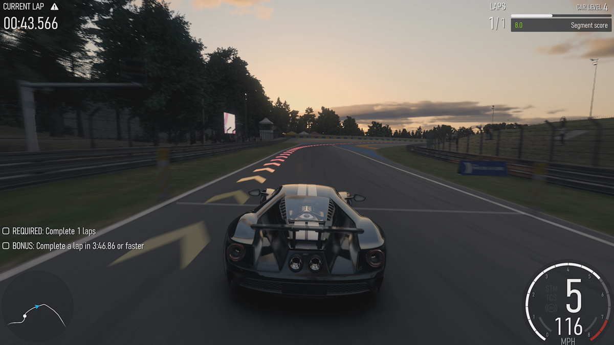 Forza Motorsport Gt Xp passe rapidement au niveau supérieur