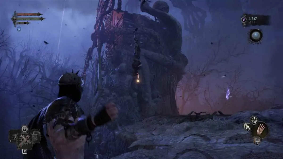 Butin suspendu dans Lords Of The Fallen