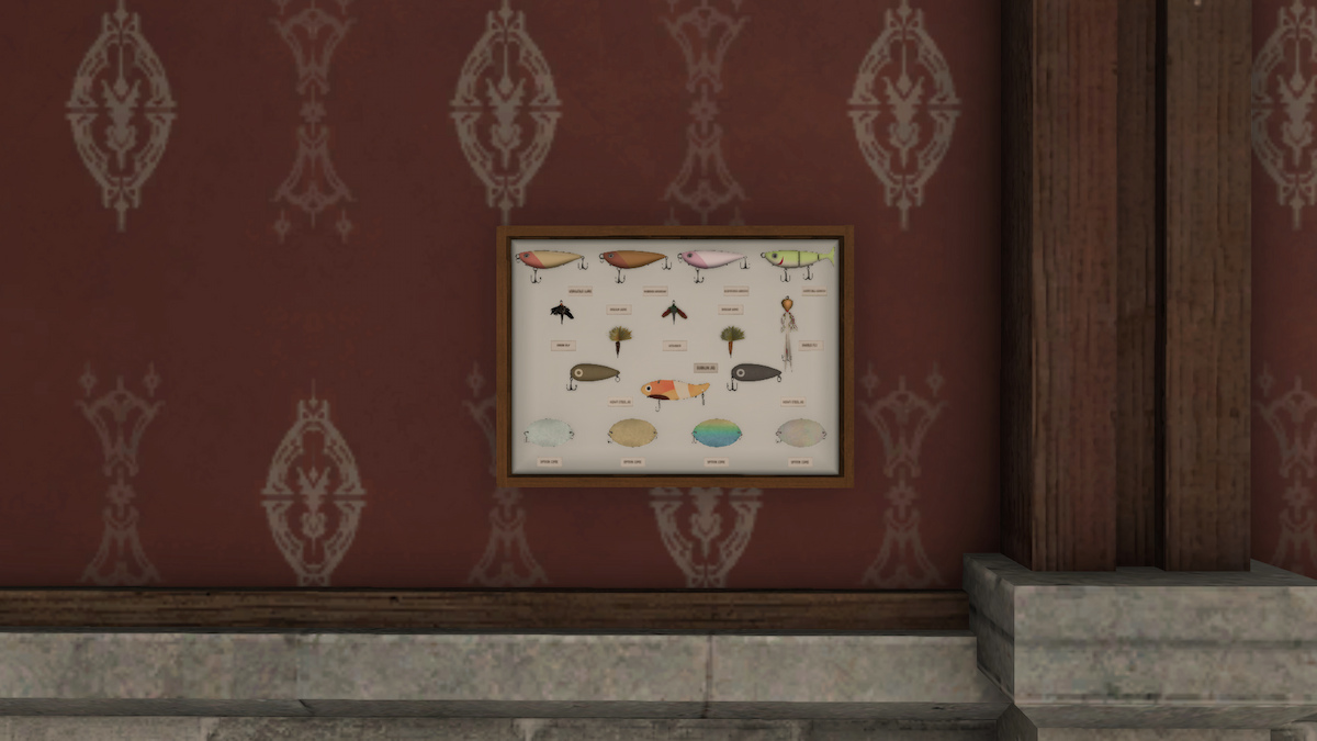 Tous les nouveaux éléments du présentoir de leurres suspendus du patch 6.5 de FFXIV