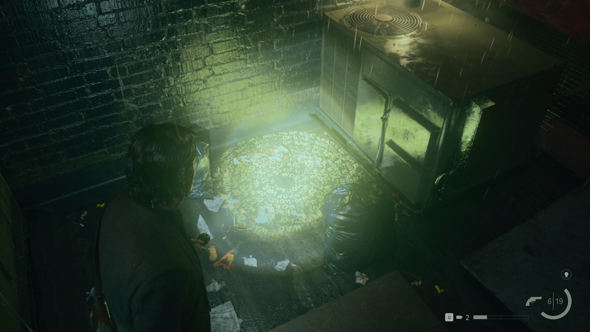 Alan Wake 2 : Trouver des mots de pouvoir