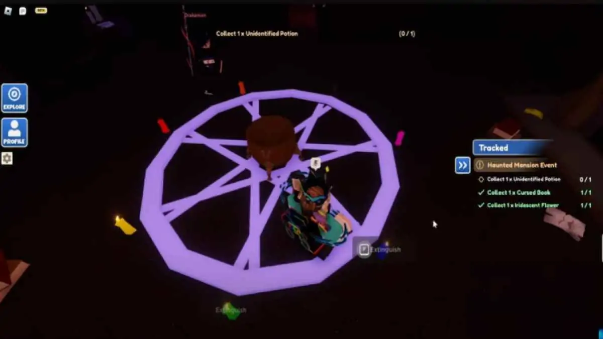 Potion non identifiée Roblox