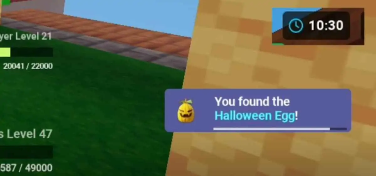 Oeuf d'Halloween Roblox BedWars