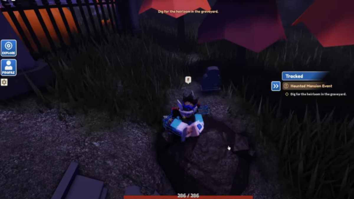 Fouilles d’héritage de Roblox Haunted Mansion