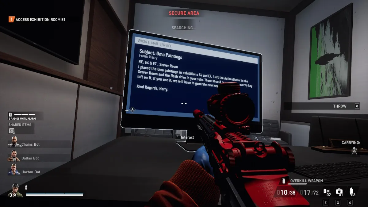 Comment voler le tableau True Ladette dans Payday 3