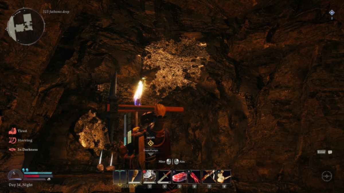 Extraire de l'argent en retour à la Moria