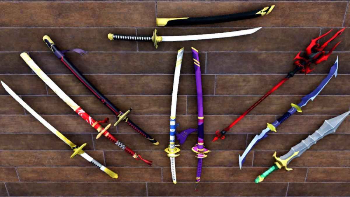 Nouveaux Katanas dans Blox Fruits 1