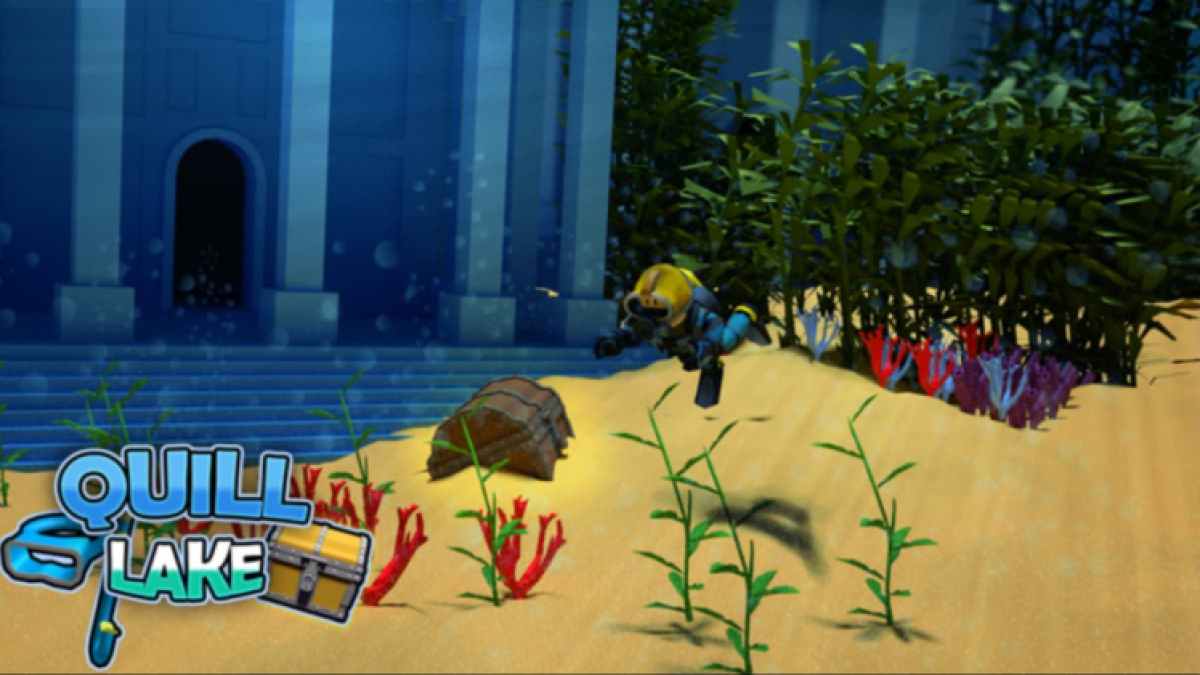 Plongée sous-marine au lac Quill à Roblox
