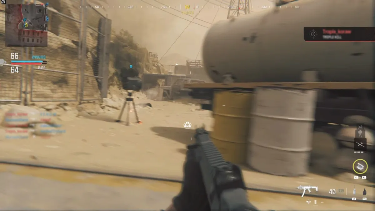 Comment annuler une diapositive dans MW3