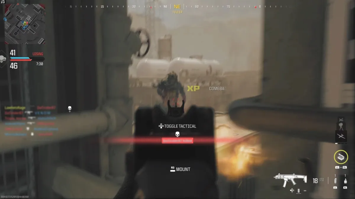 Comment effectuer une annulation de diapositive dans MW3