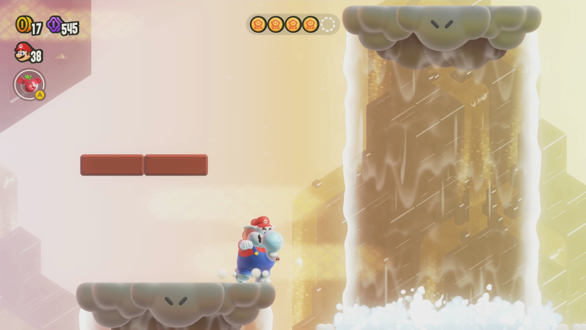 Super Mario Bros. Wonder : Où trouver tous les Tokens Merveilleux dans le niveau de recherche de Shining Falls ?