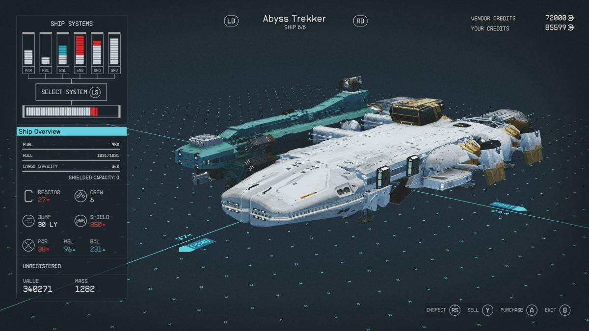 Trekker des Abysses de Starfield