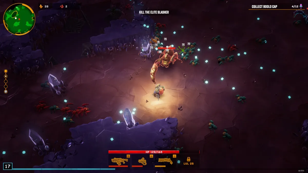 Meilleures améliorations dans Deep Rock Galactic: Survivor, liste de niveaux