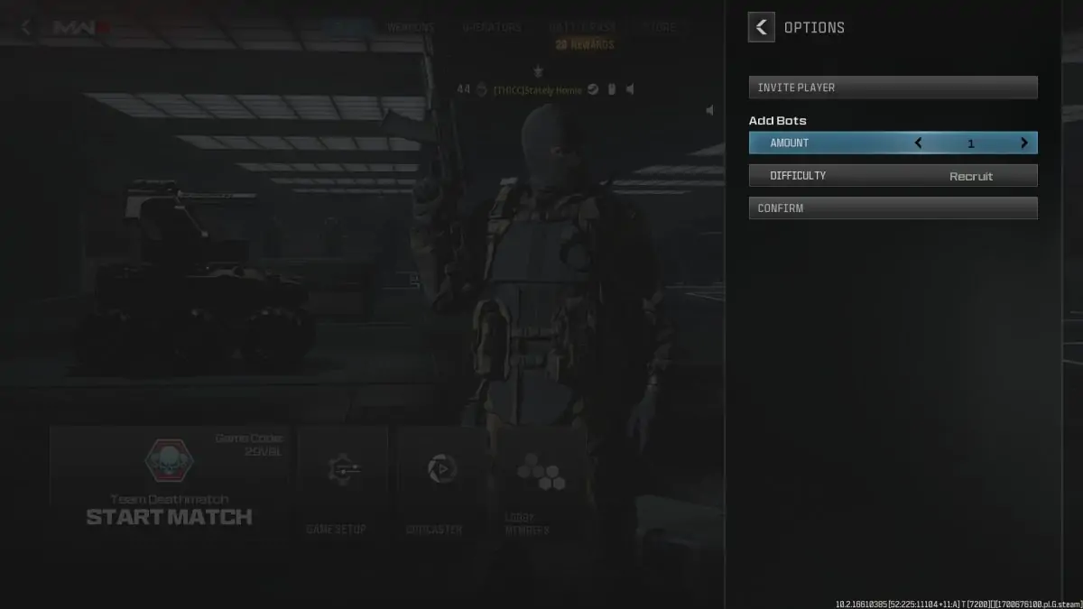 Modern Warfare 3 (2023) : Comment jouer contre des bots